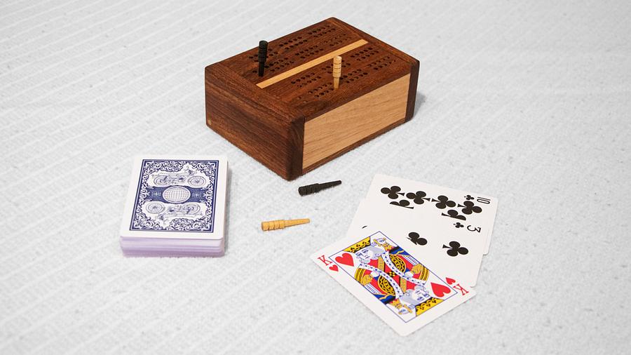 Travel Cribbage Board