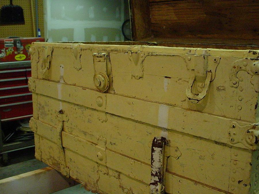 100 Year Old steamer trunk