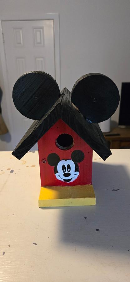 Mickey Mouse Birdhouse 