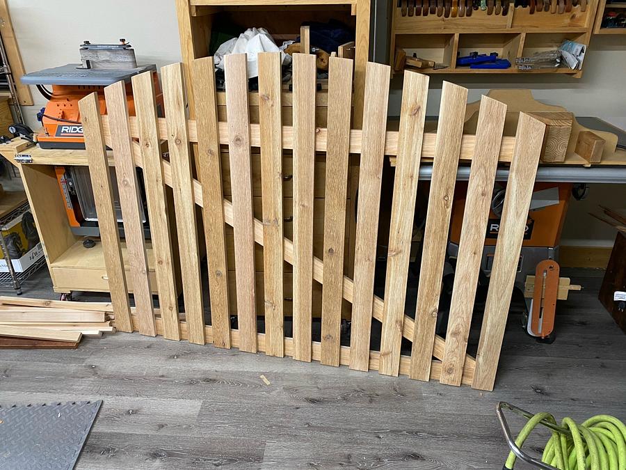 Gate, last piece of the project
