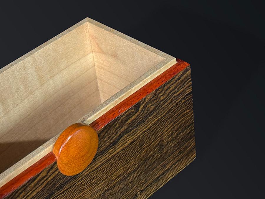 Orange Moon Keepsake Box