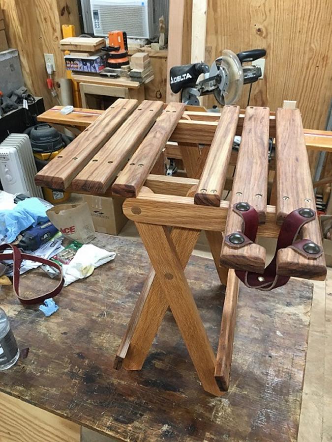 Folding Stool for Beer Swap