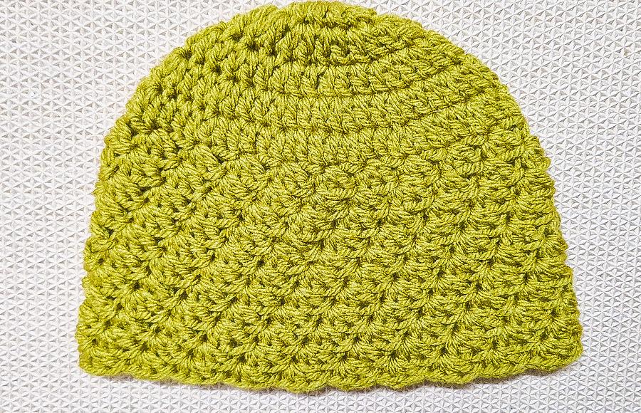 Simple Willow Crochet Beanie Hat 