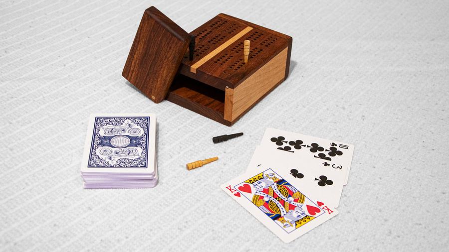 Travel Cribbage Board