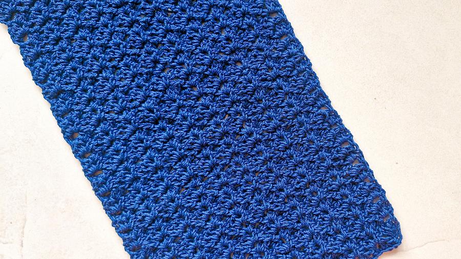 The Mediterranean Summer Crochet Table Runner