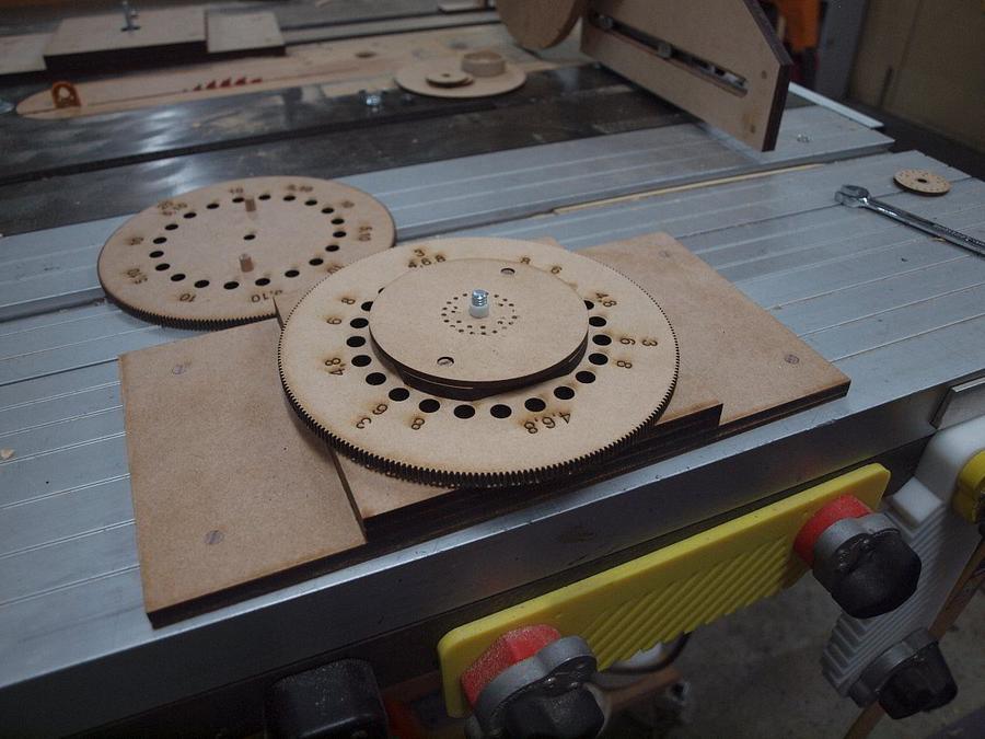 Drill Indexing jig for small parts.