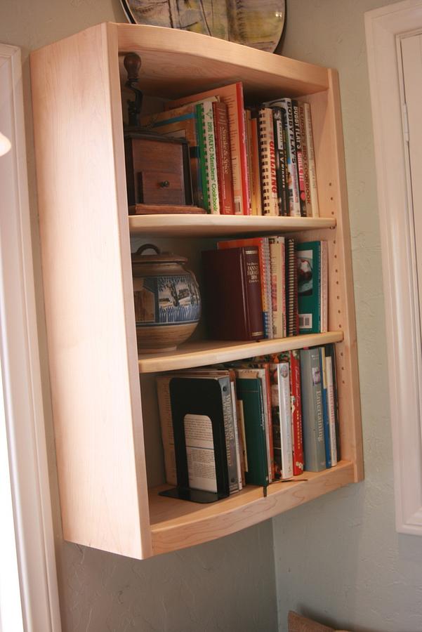 Kitchen Book Shelves