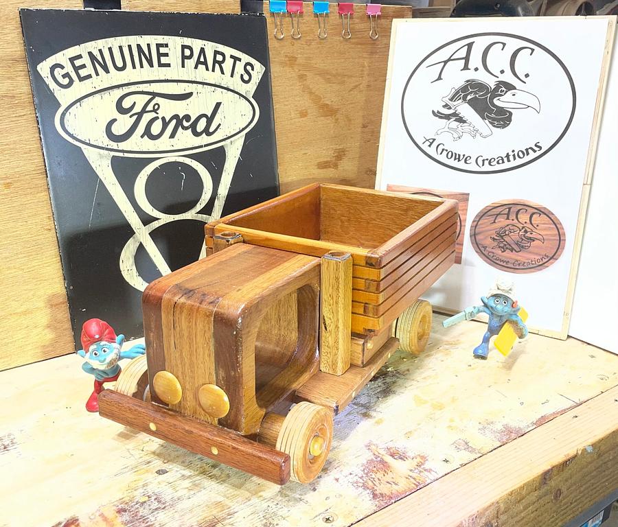 Wooden Toy Vehicles for gifts, give aways and fund raising for the local community club