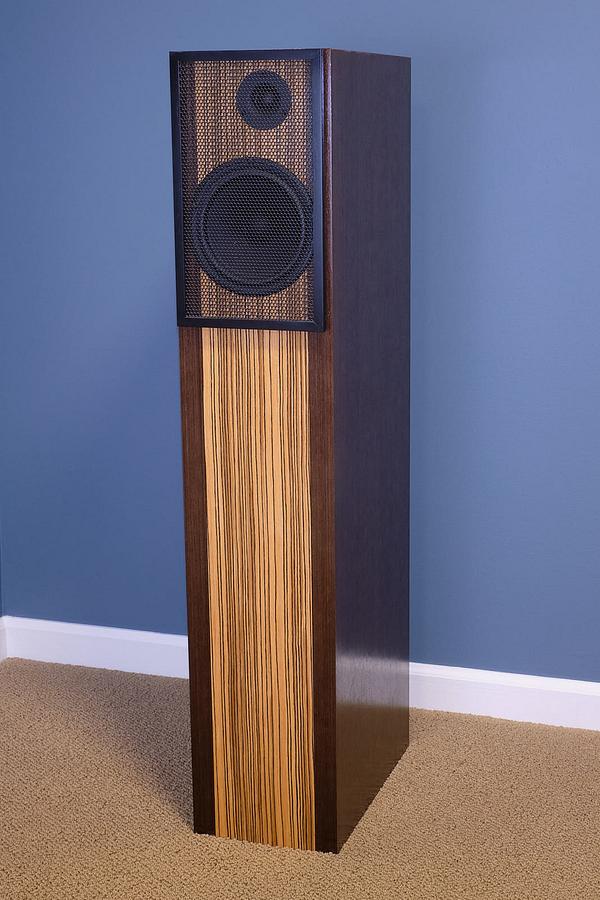 Wenge and Zebrawood Speakers (Curt Campbell's Invictus)