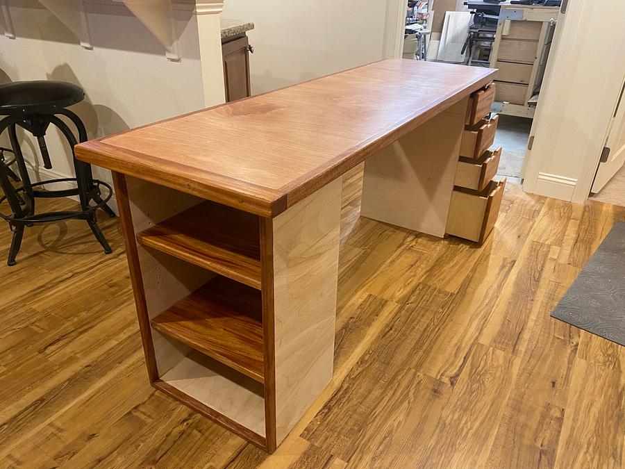 Reversible-Top Desk