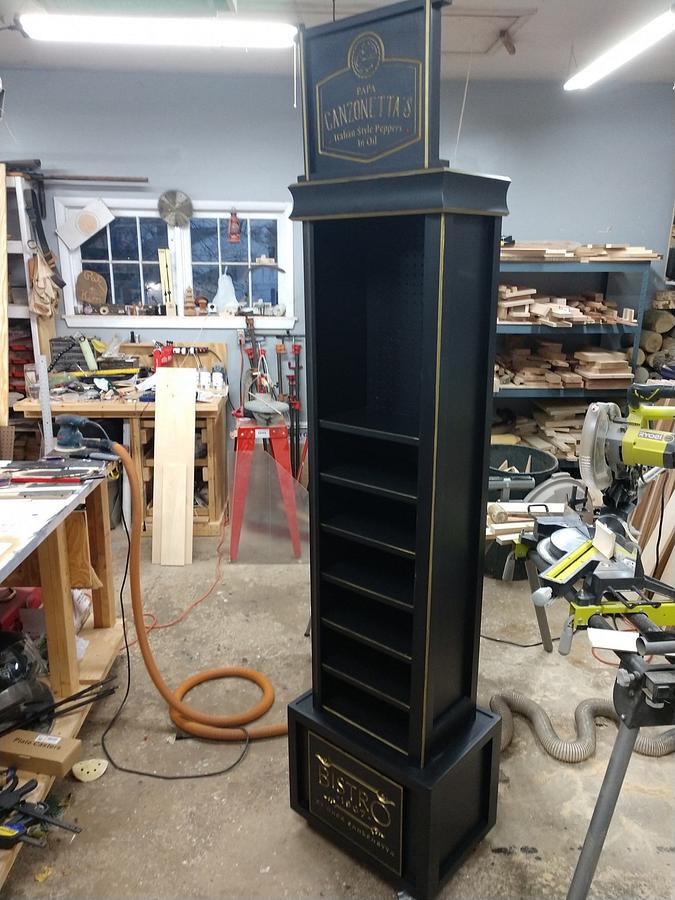 Tall Pepper Display Case