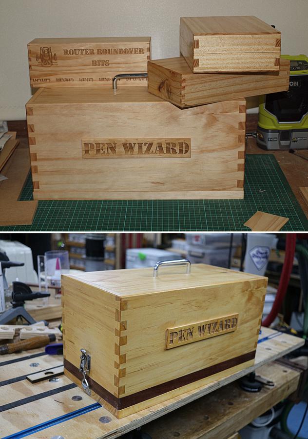 Beall Pen Wizard Jig Box.
