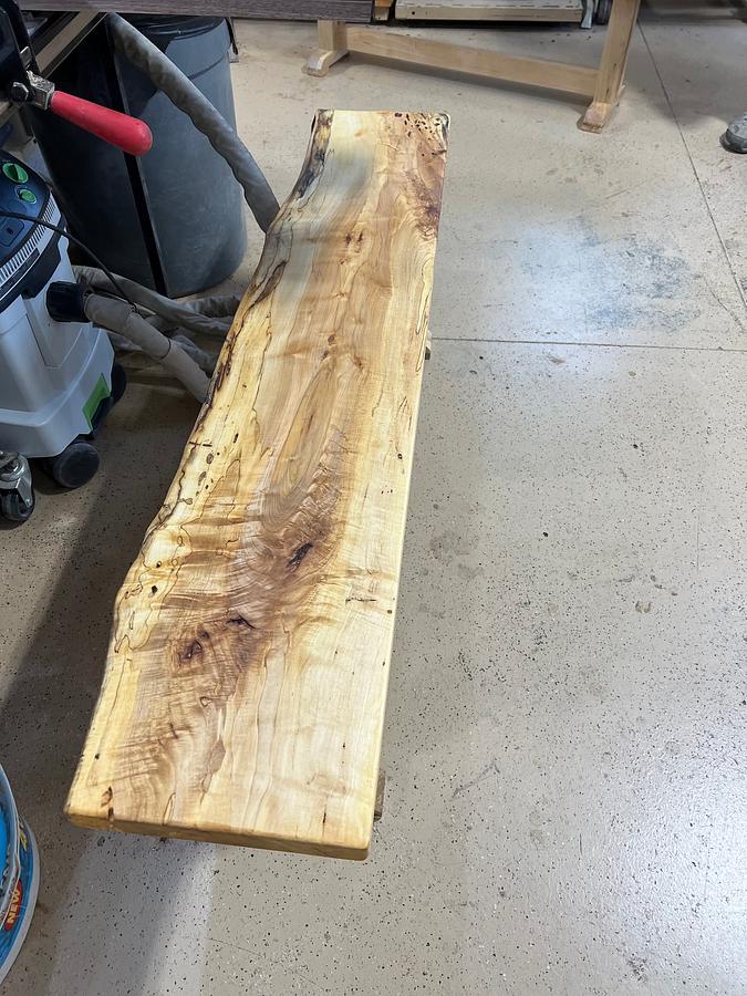 Live edge dining table #4