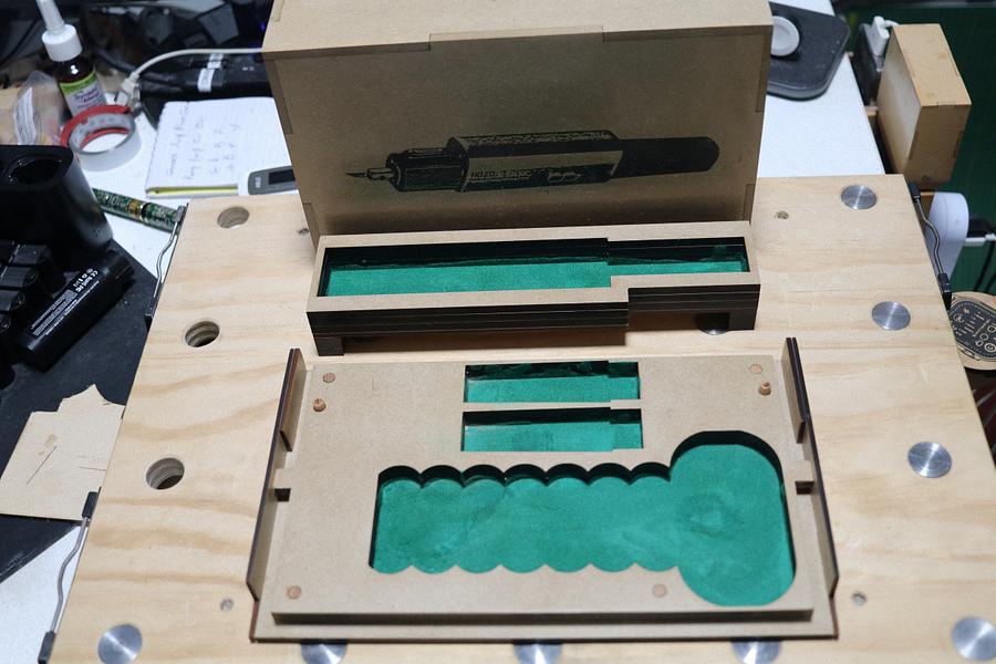 Another Laser Cut MDF   Box.