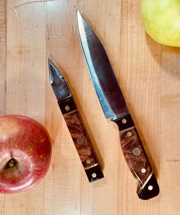How To Make Knives From An Old Saw Blade And Make Segmented Handles