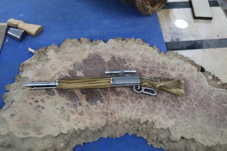 Lever Action Pen.