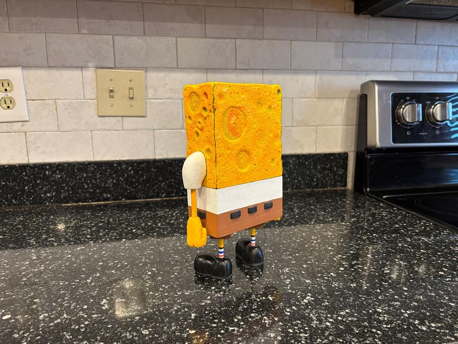 Who lives in a pineapple under the sea?