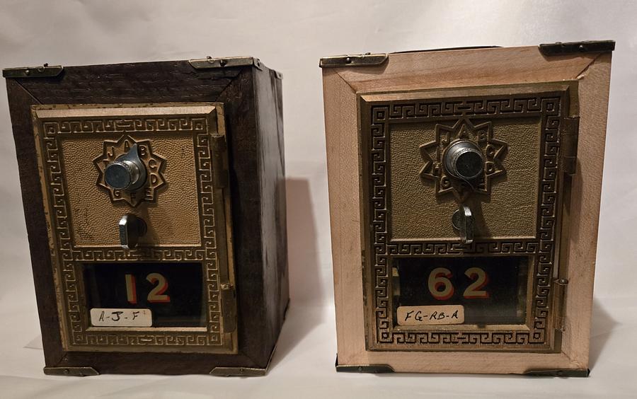 Vintage Postal Door Banks