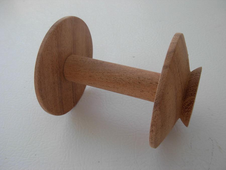 Bobbin and Flyer for Antique Spinning Wheel
