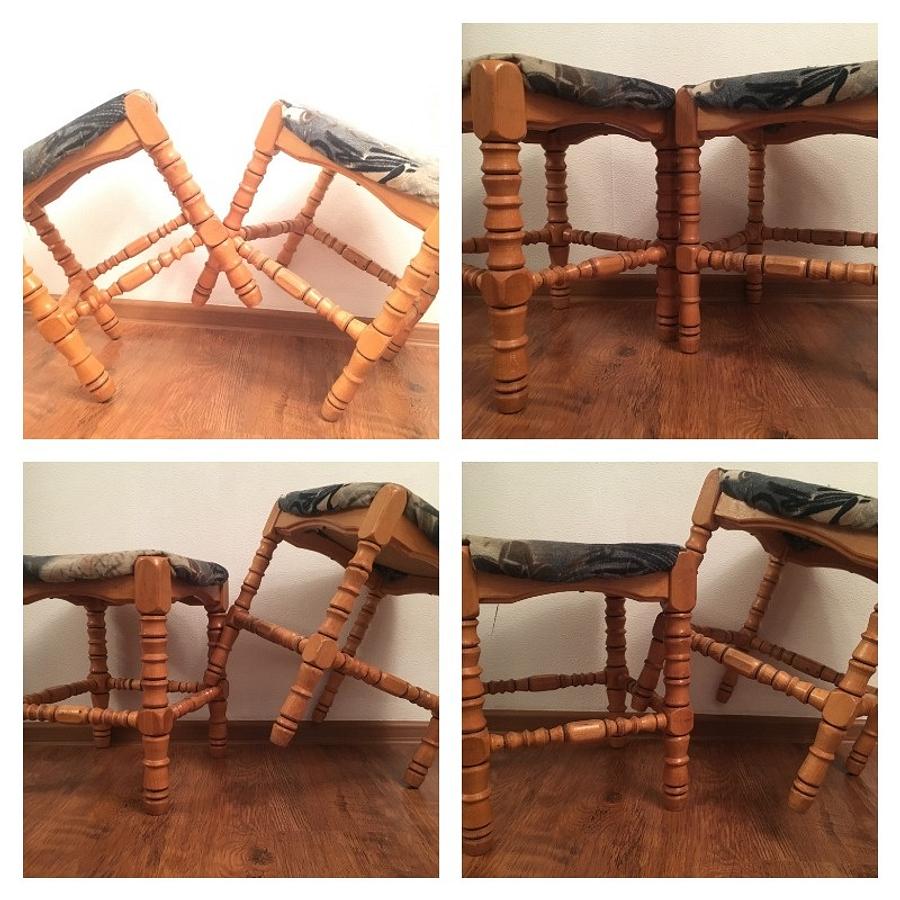 STOOLS IN THE DINING DINING ROOM.