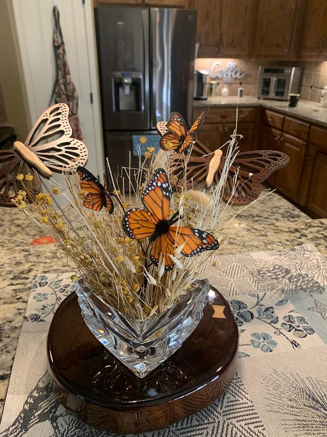 Butterfly display stand