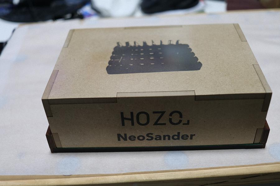 HOZO NeoSander's Unused Heads Box.