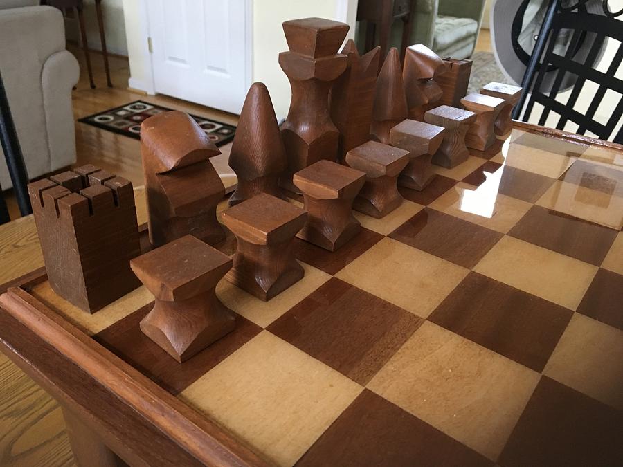 Rehabbed chess board
