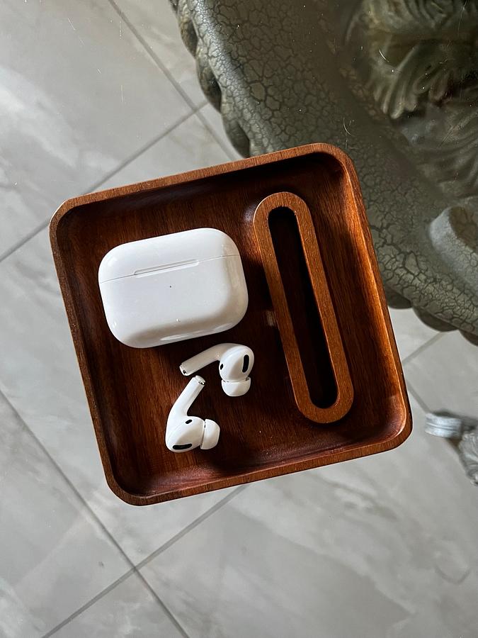 Walnut Phone Holder