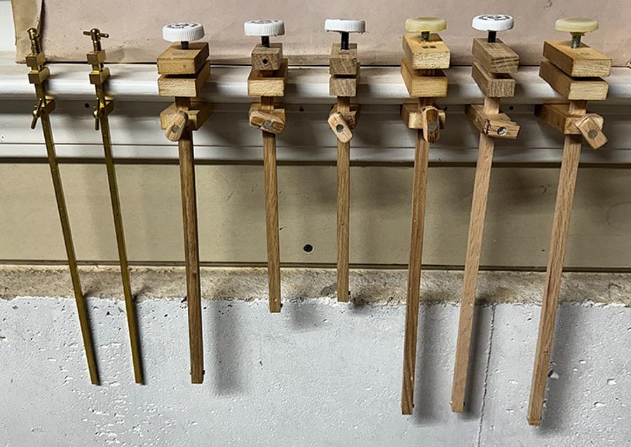 HATAGANE Style Wood Clamps