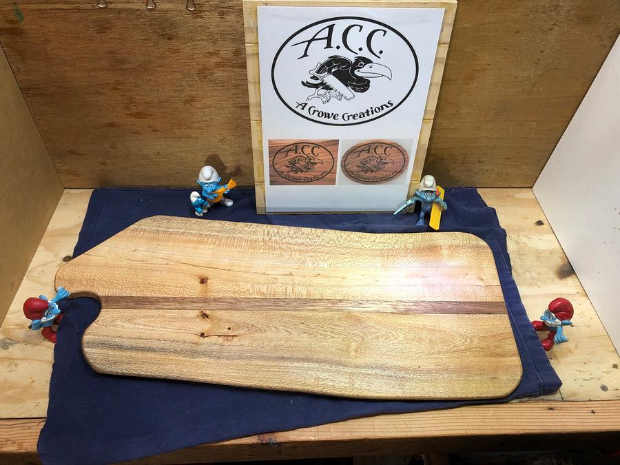 I've made some more serving boards in the clutter clean out 2024 challenge