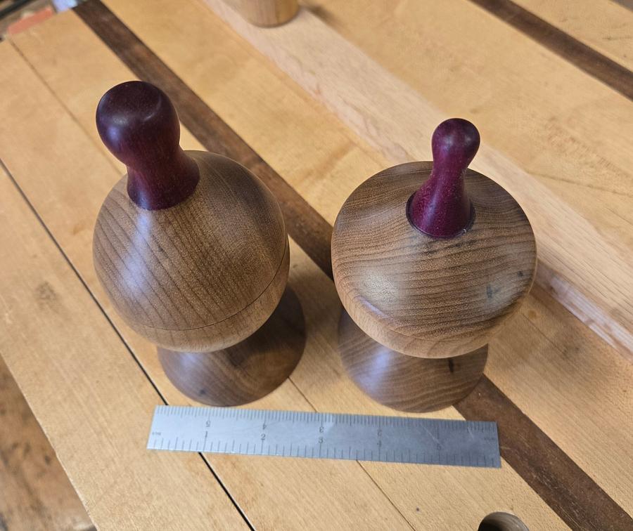 Small Lidded Turnings