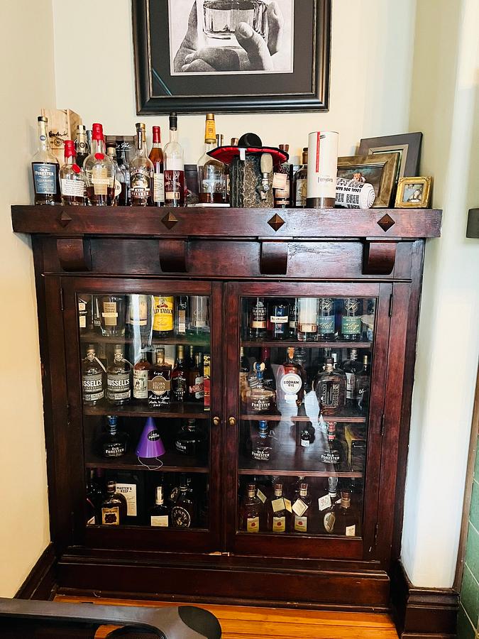 Bourbon cabinet match