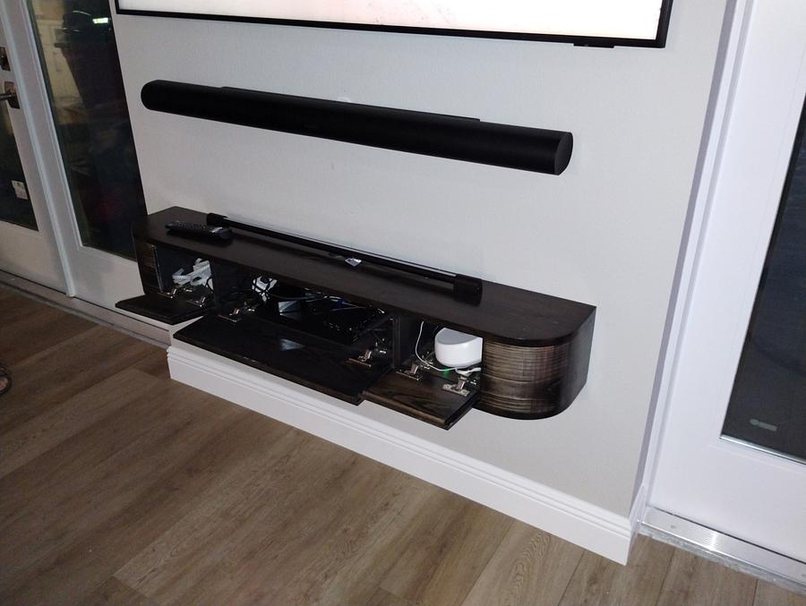 Floating Entertainment Center 