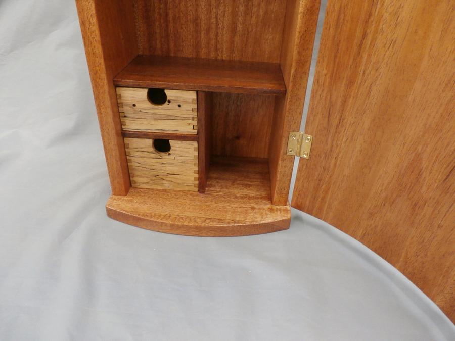 Coopered Door Cabinet