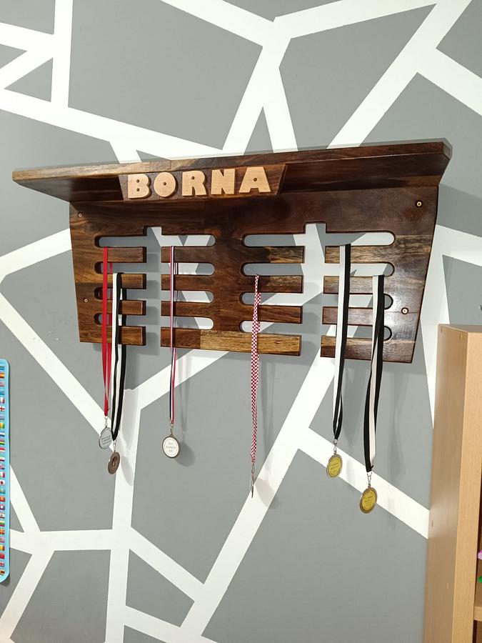 SPORT AWARD MEDALS AND CUPS HANGER/STAND