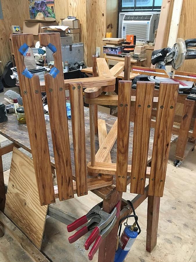 Folding Stool for Beer Swap