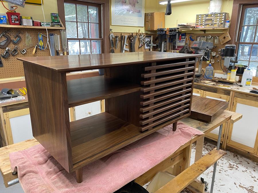 Mid-Century Stereo Cabinet