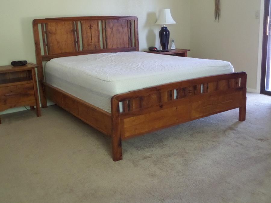 Mesquite Bed Frame with G&G details