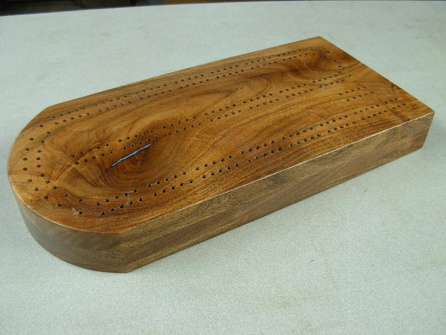 Cribbage Board w/Drawer