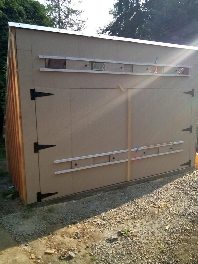 Solar Kiln for drying lumber