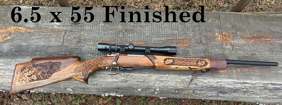 6.5 x 55 Mauser Military Rifle Sporterization Project