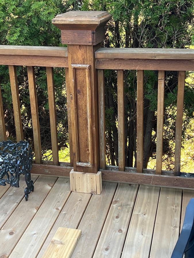 Deck restoration