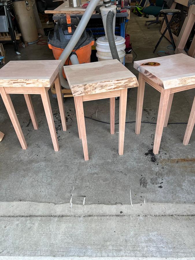Cherry end tables