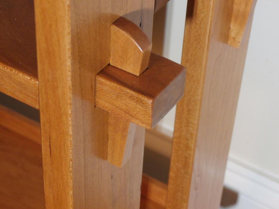 Tusk tenon side table 