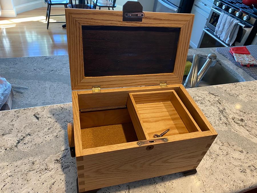 Keepsake Lock Box