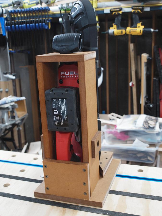 Portable Cordless Bandsaw Jig.