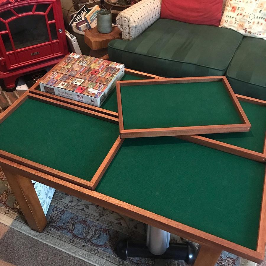 Puzzle Board and Trays