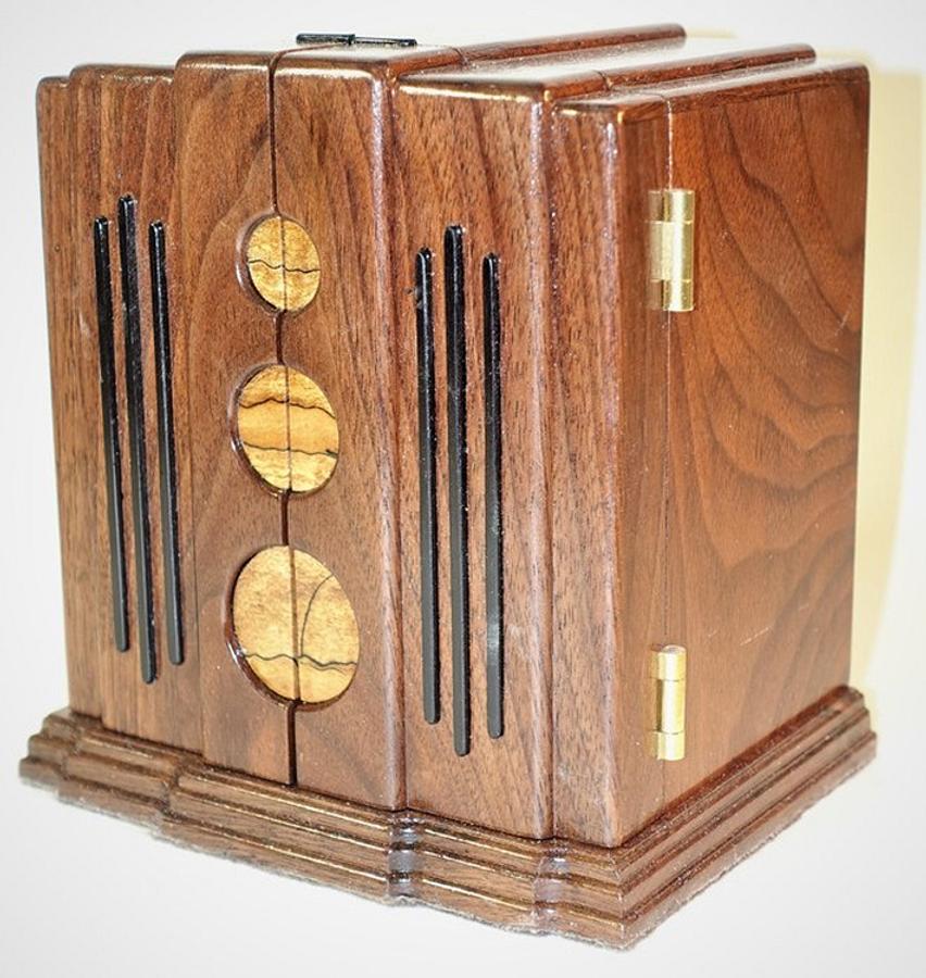 Tiny Art Deco Cabinet for Tea Bag Holders