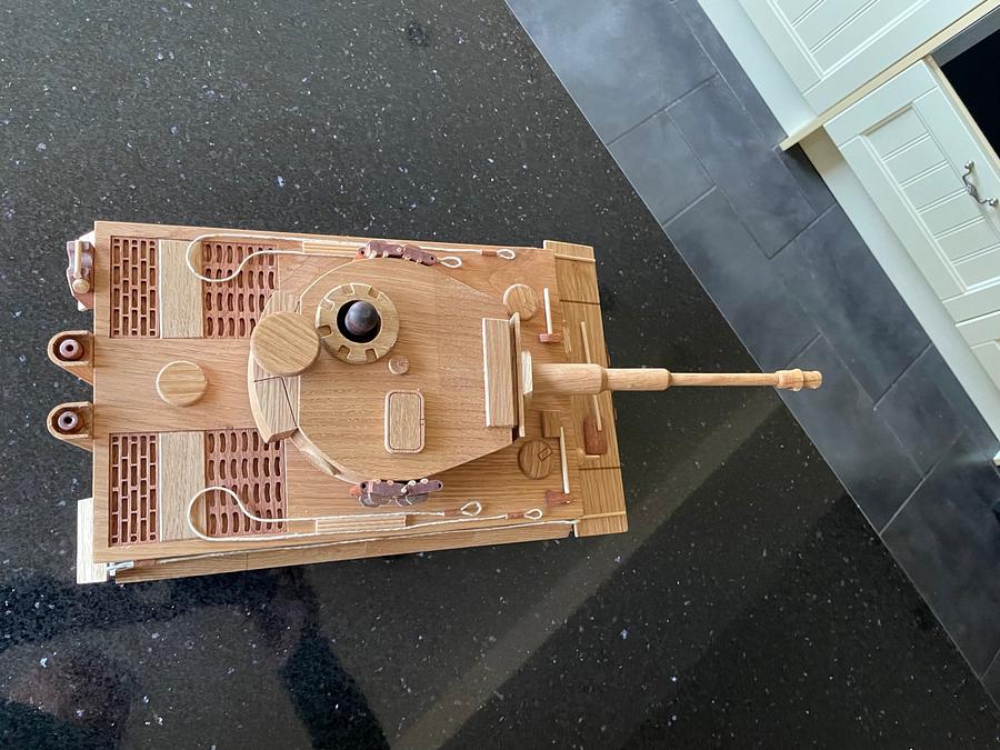 New wooden model- WW2 Tiger 1 Tank