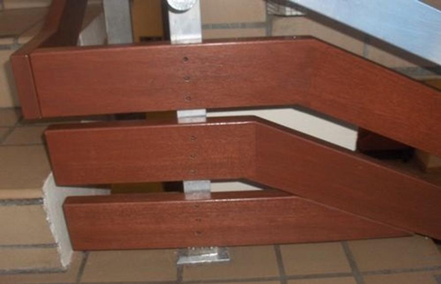 Adding safety rails to a church railing